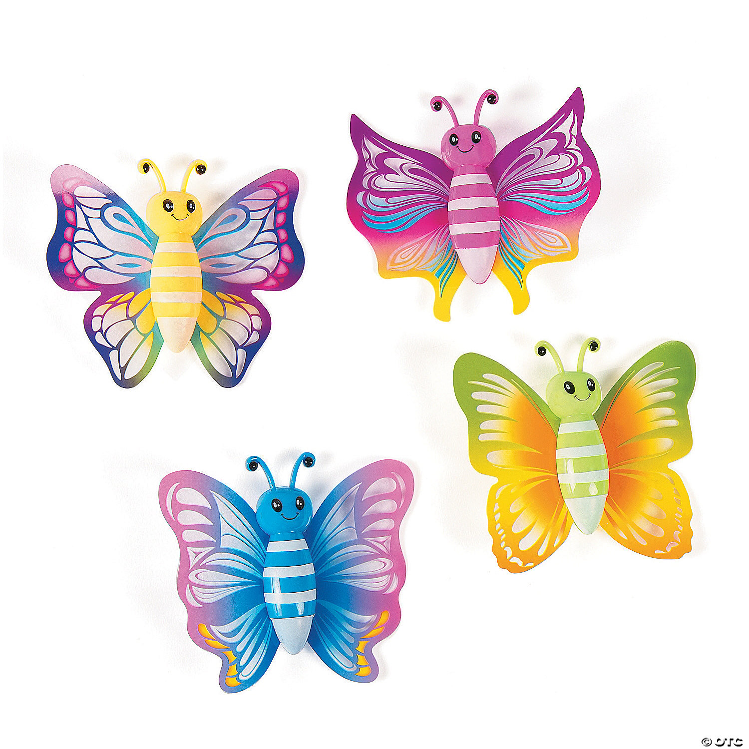 Butterfly Wall Walkers - 6Pk
