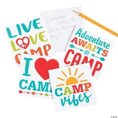 Camping Notepads - 4pcs