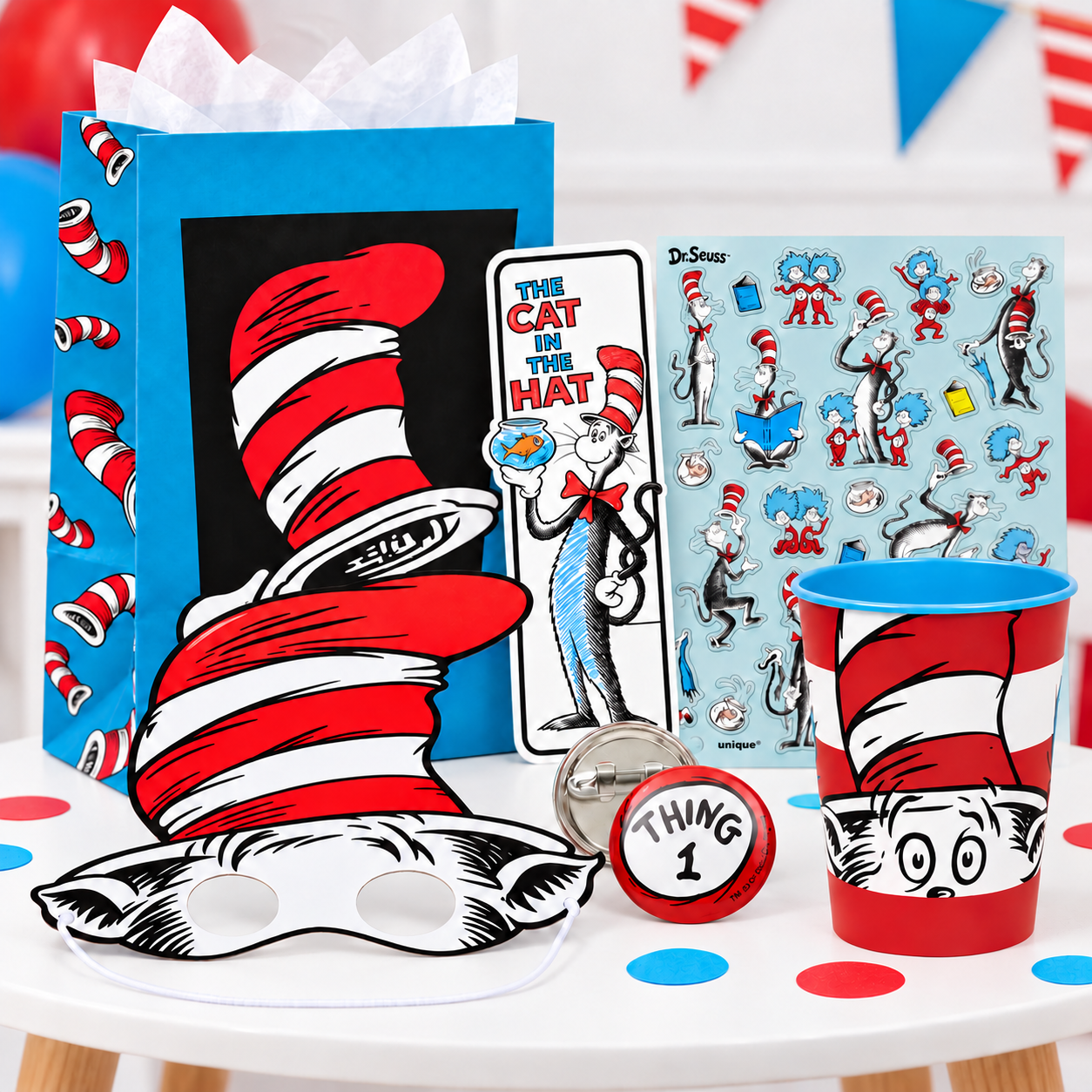 *Dr Seuss Cat in the Hat Movie Loot Pack