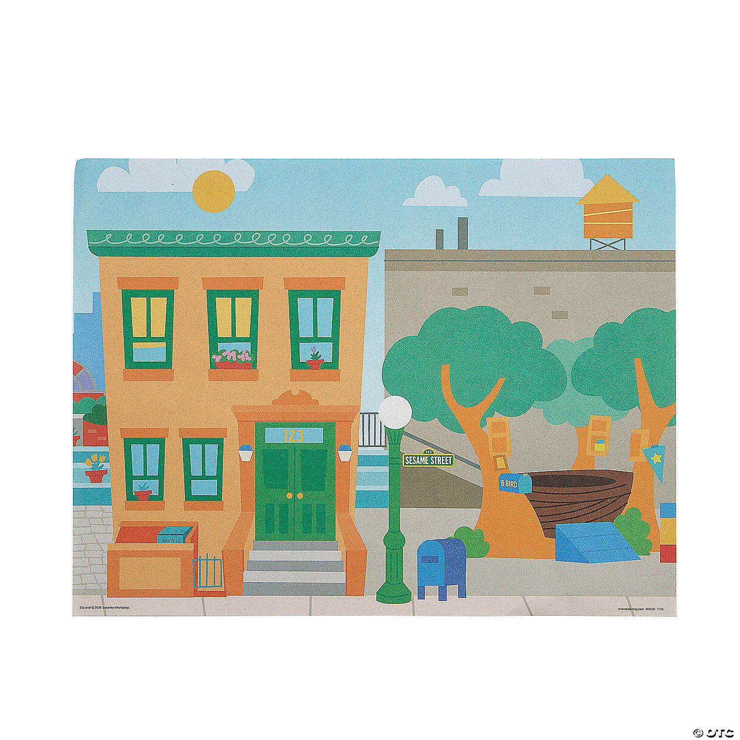 Sesame Street Character Sticker Scenes - 12 Pack