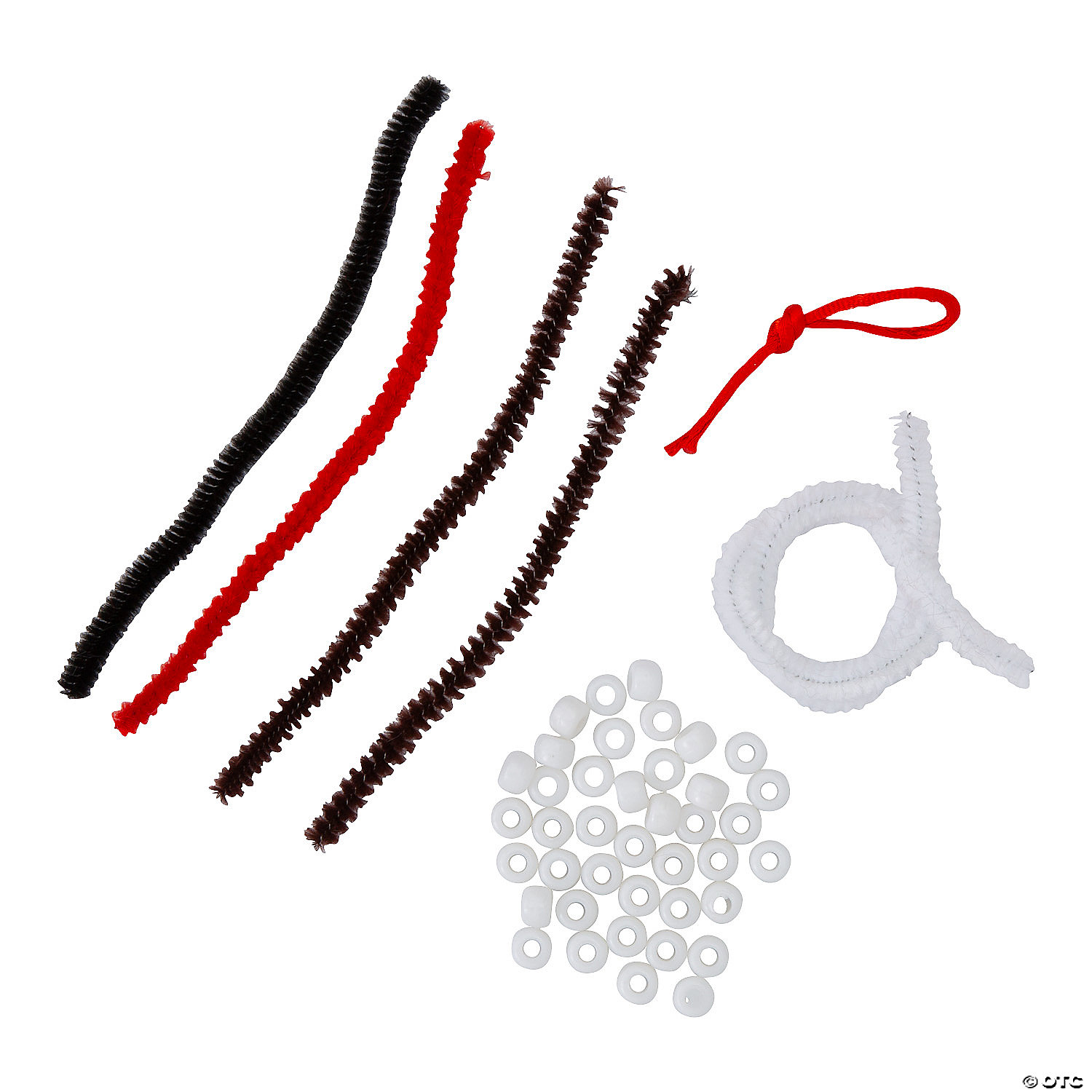 Snowman Ornament Chenille Stem Craft Kit-12 Pack