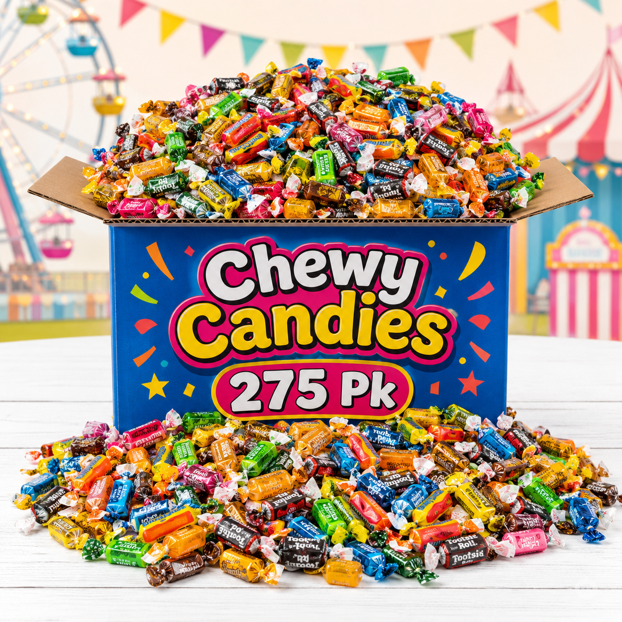 Chewy Candy Mix - 275 Pack