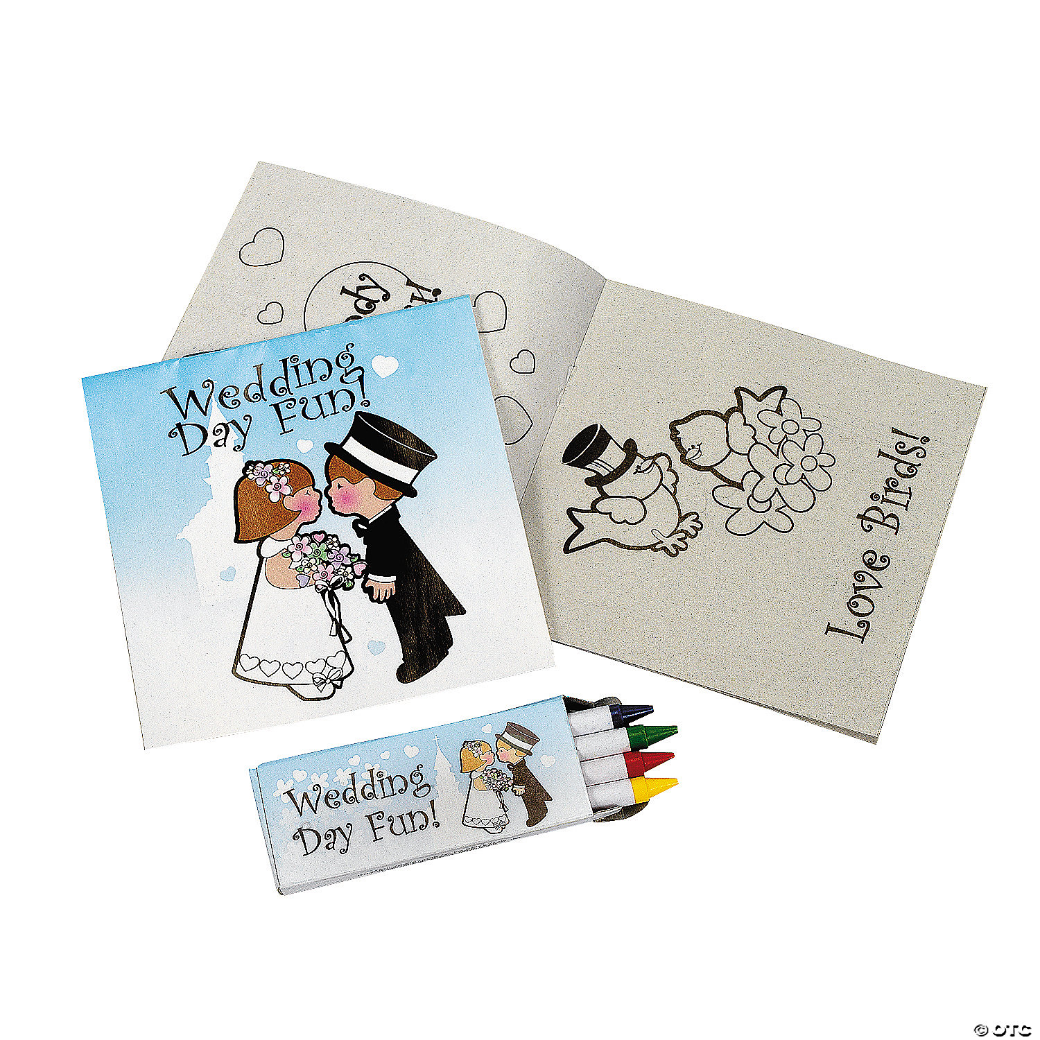 Children's Wedding Activity Sets - 12Pk