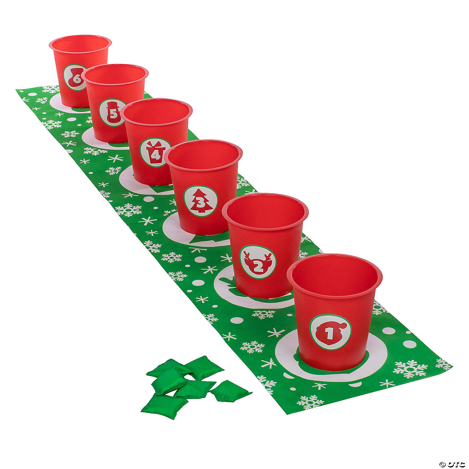 Christmas Bean Bag Toss Game Set