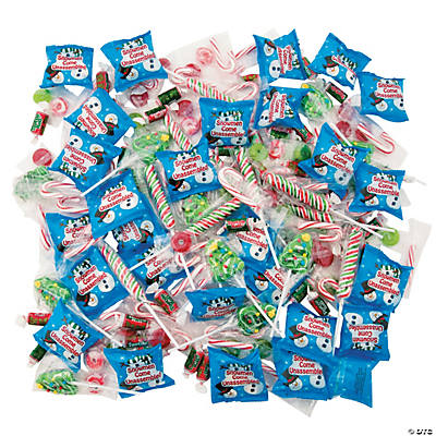 BULK 3LB Christmas Candy Premium Assortment - 144 Pcs