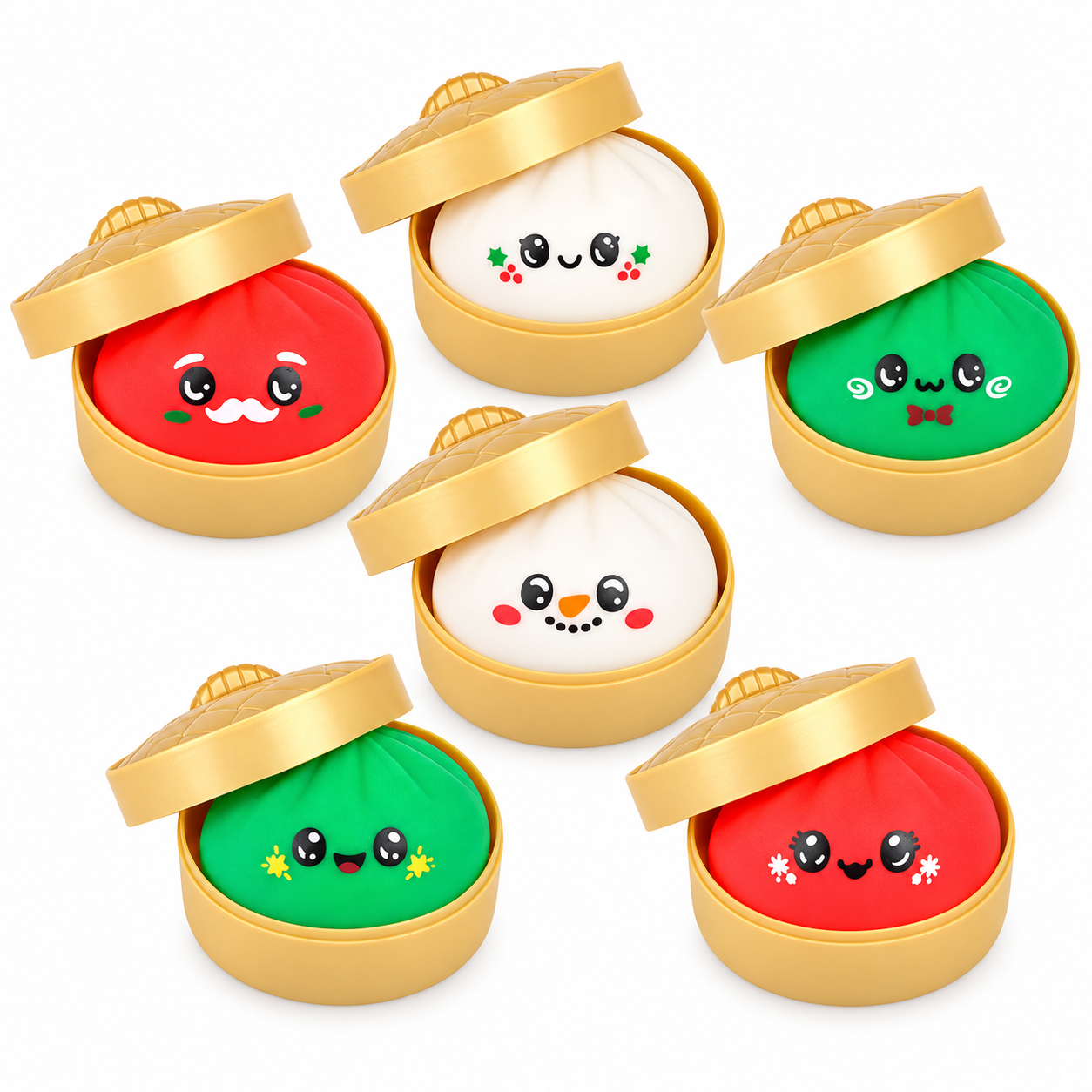 Christmas Squish And Stretch Dumpling 3.5