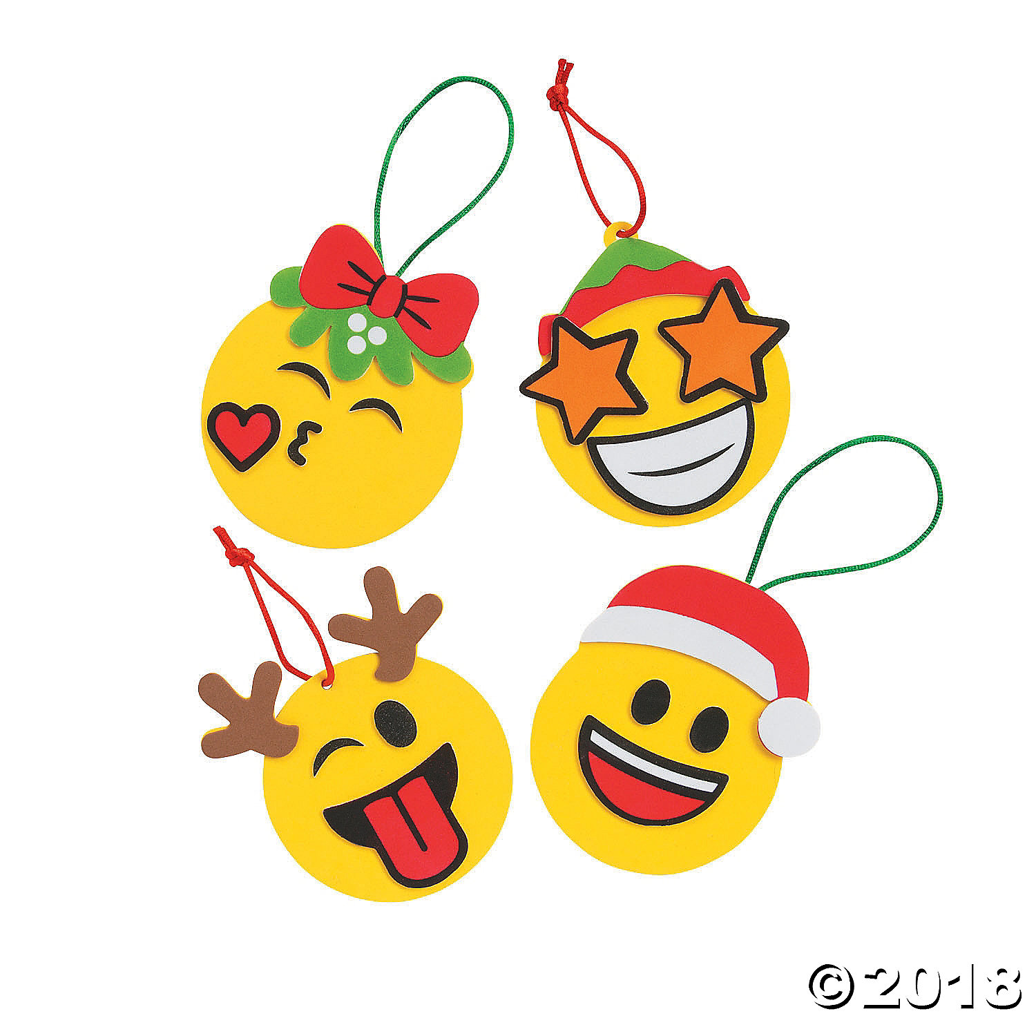 25 In PK Smile Smiley Face Emoji Design 11.5" Tall Cellophane Party Bags Cello