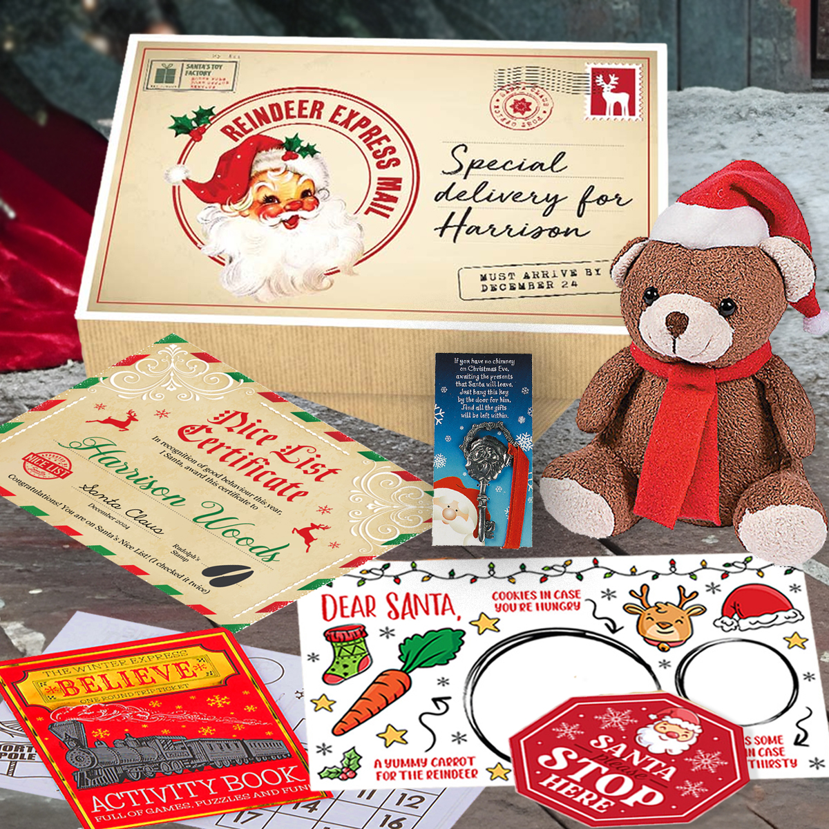 Complete Christmas Eve Activity Box Gift 2024