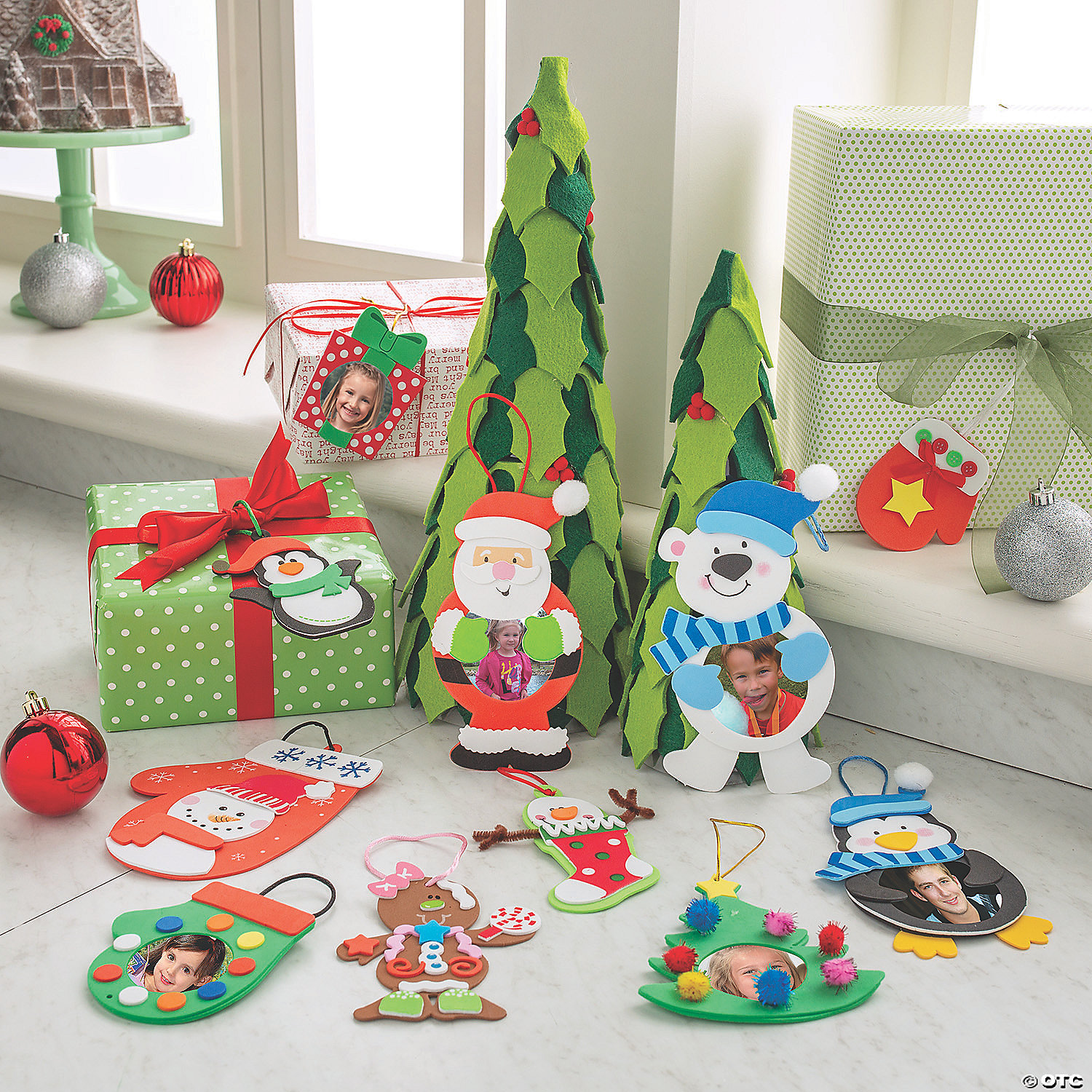 BULK Christmas Ornament Craft Kit Assortment -108 Pack