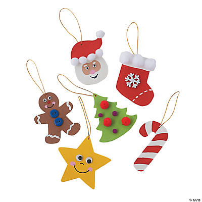 DIY Unfinished Wood Christmas Ornaments-12 Pack
