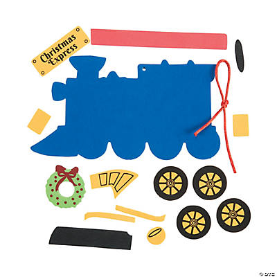 Christmas Train 15.5cm Ornament Craft Kit