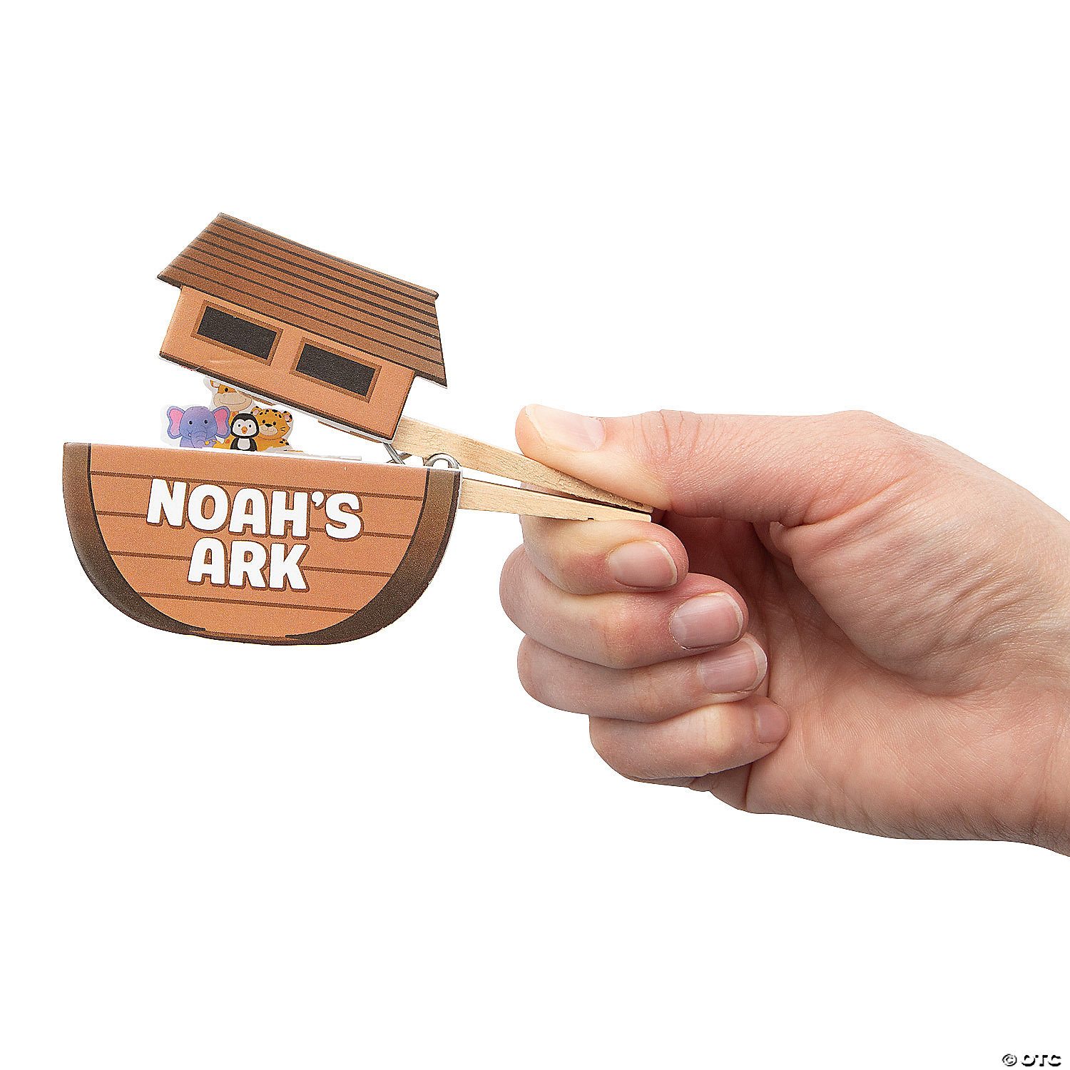 Noah's Art Clothespin Craft Kit-12Pk