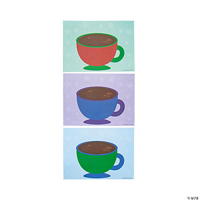 Marshmallows & Hot Cocoa Sticker Scenes-12PK