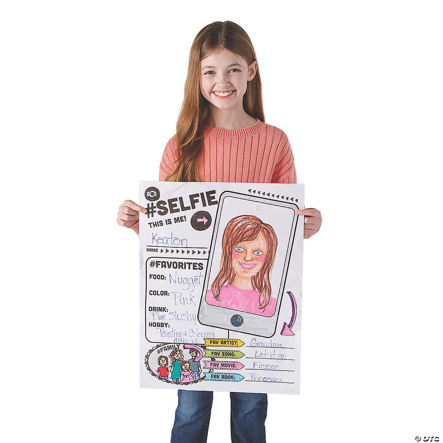 CYO All About Me Selfie Posters - 30Pk