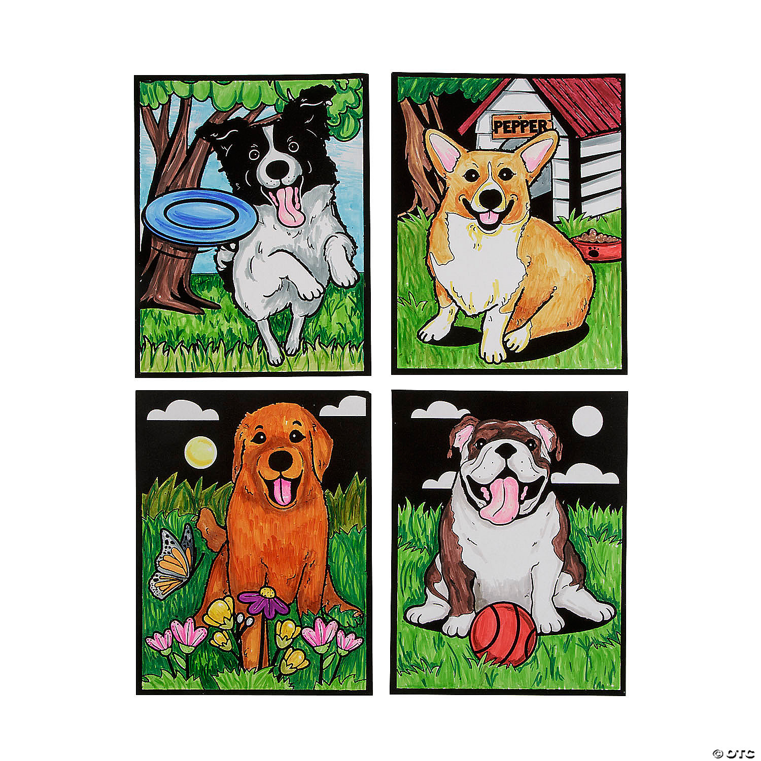 CYO Fuzzy Dog Posters - 24Pk