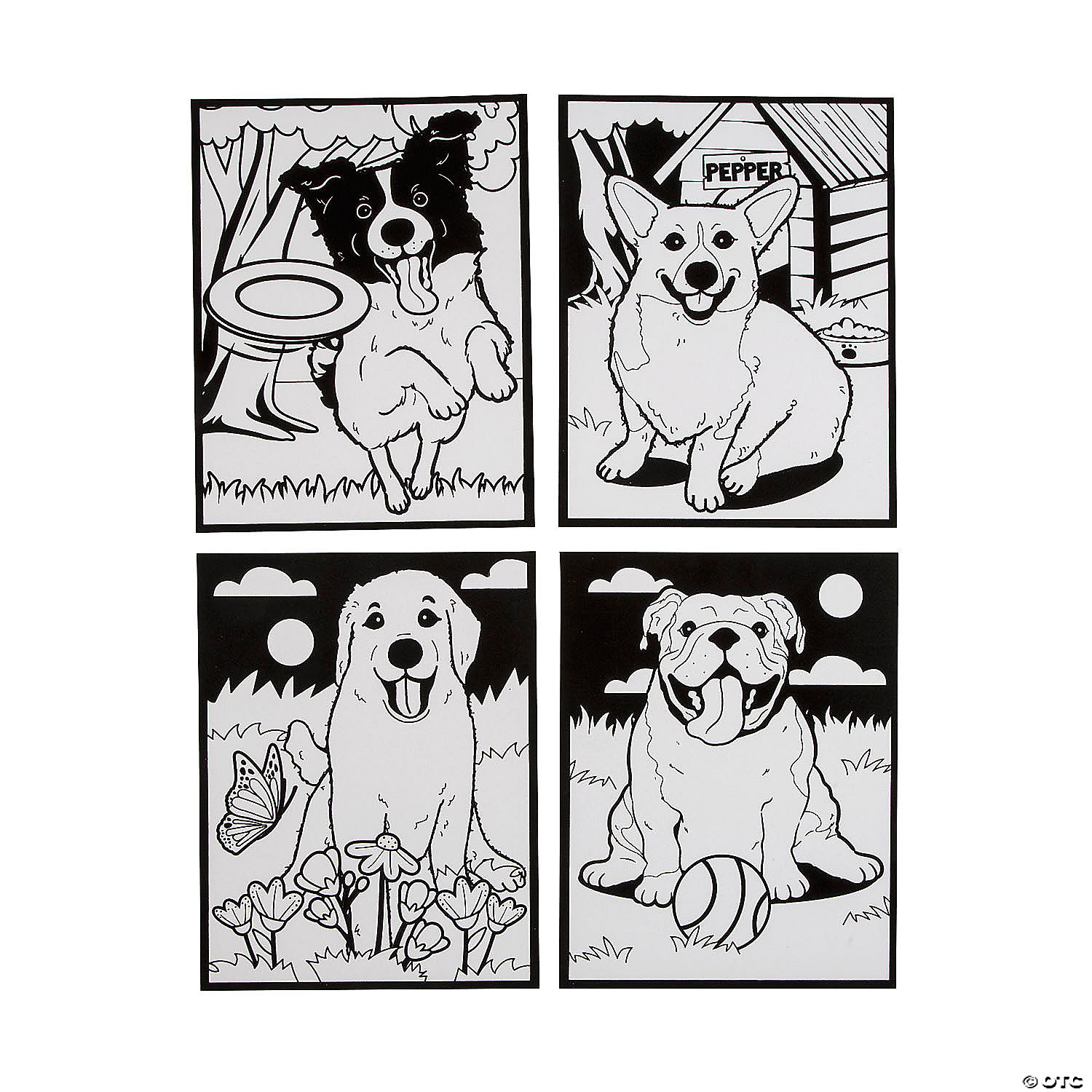 CYO Fuzzy Dog Posters - 24Pk