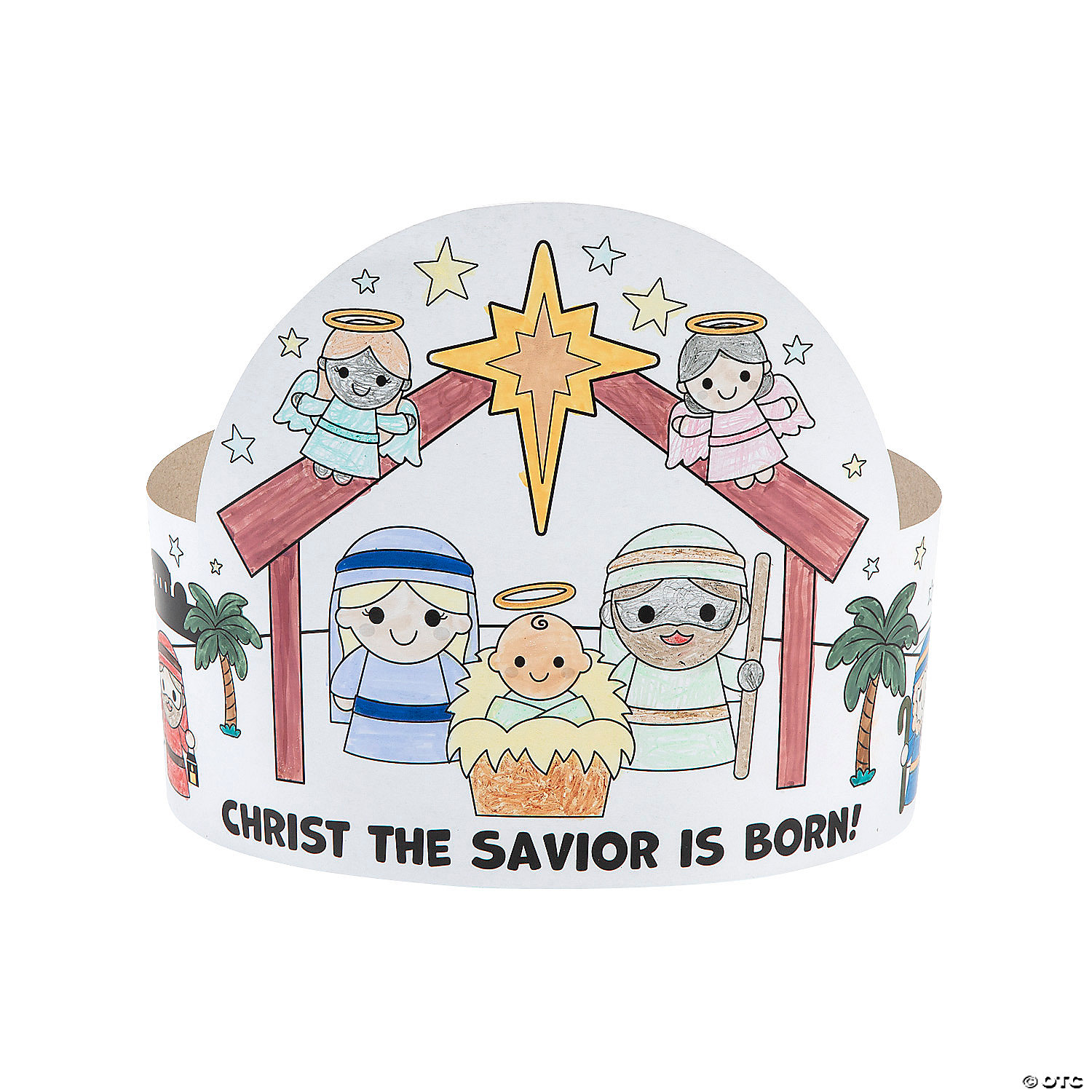 CYO Nativity Crowns - 12 Pack
