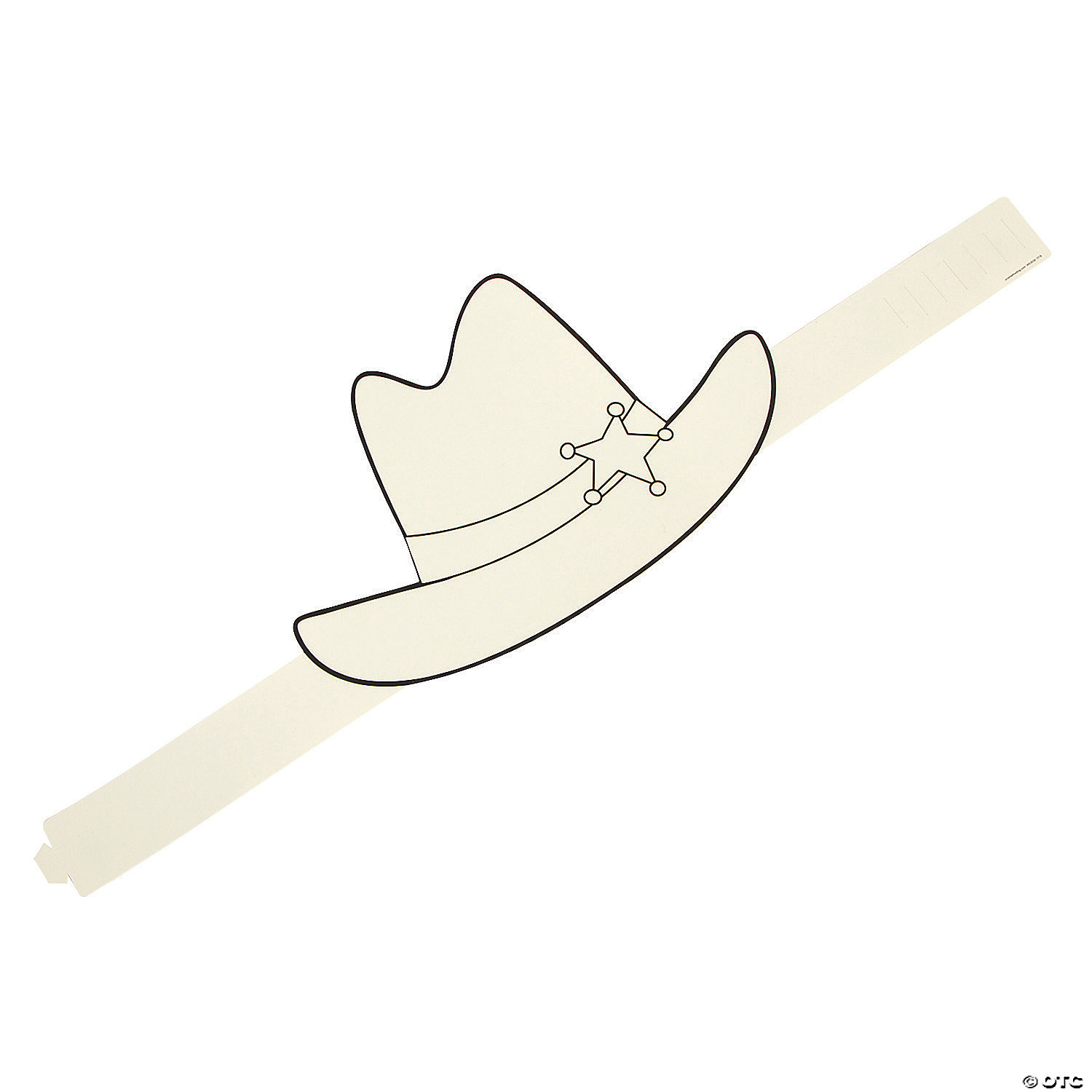 CYO Western Hat Crowns - 12 Pack