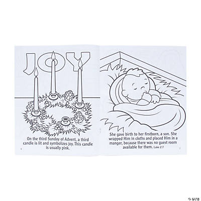The Season of Advent Colouring Books-12 Pack