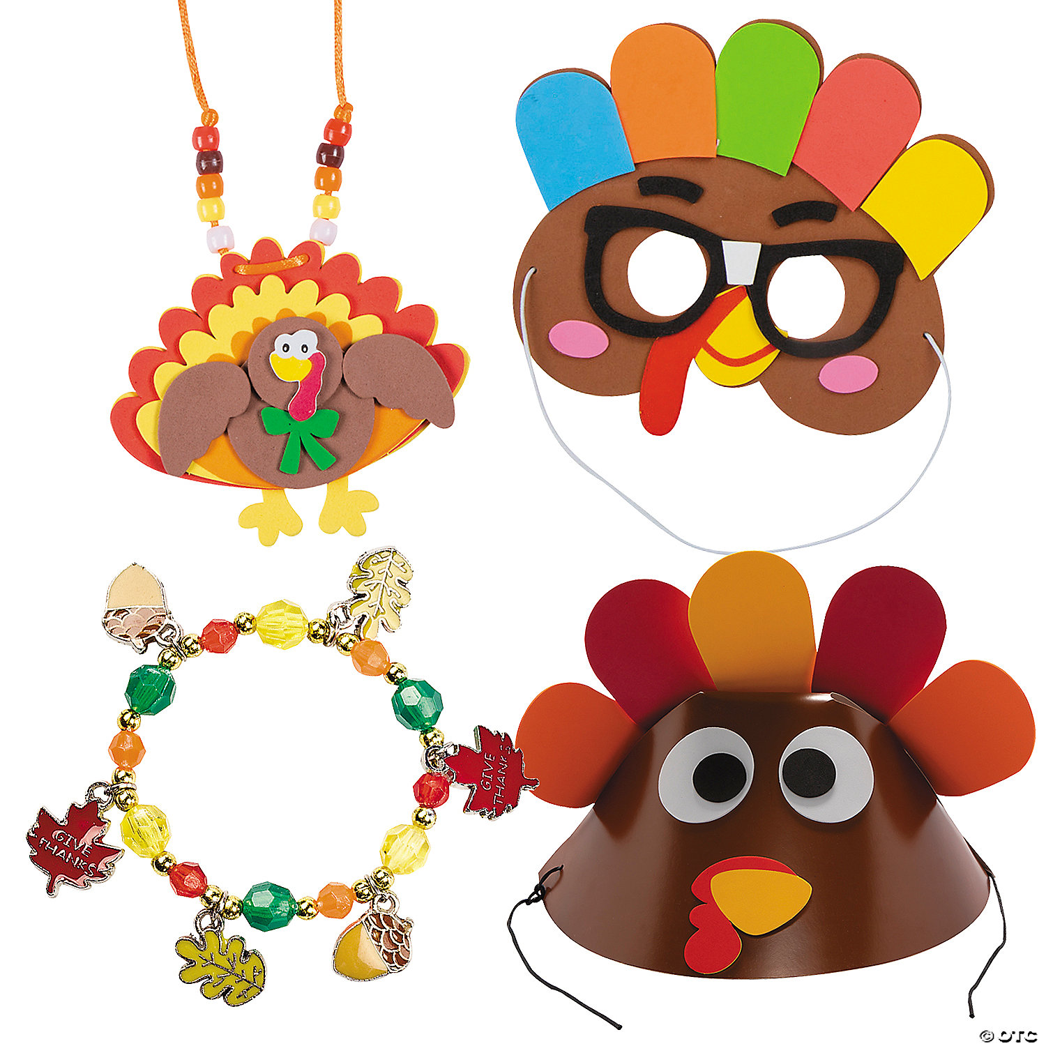 Dress Up Those Feathers Craft Kit Assortment-48Pk