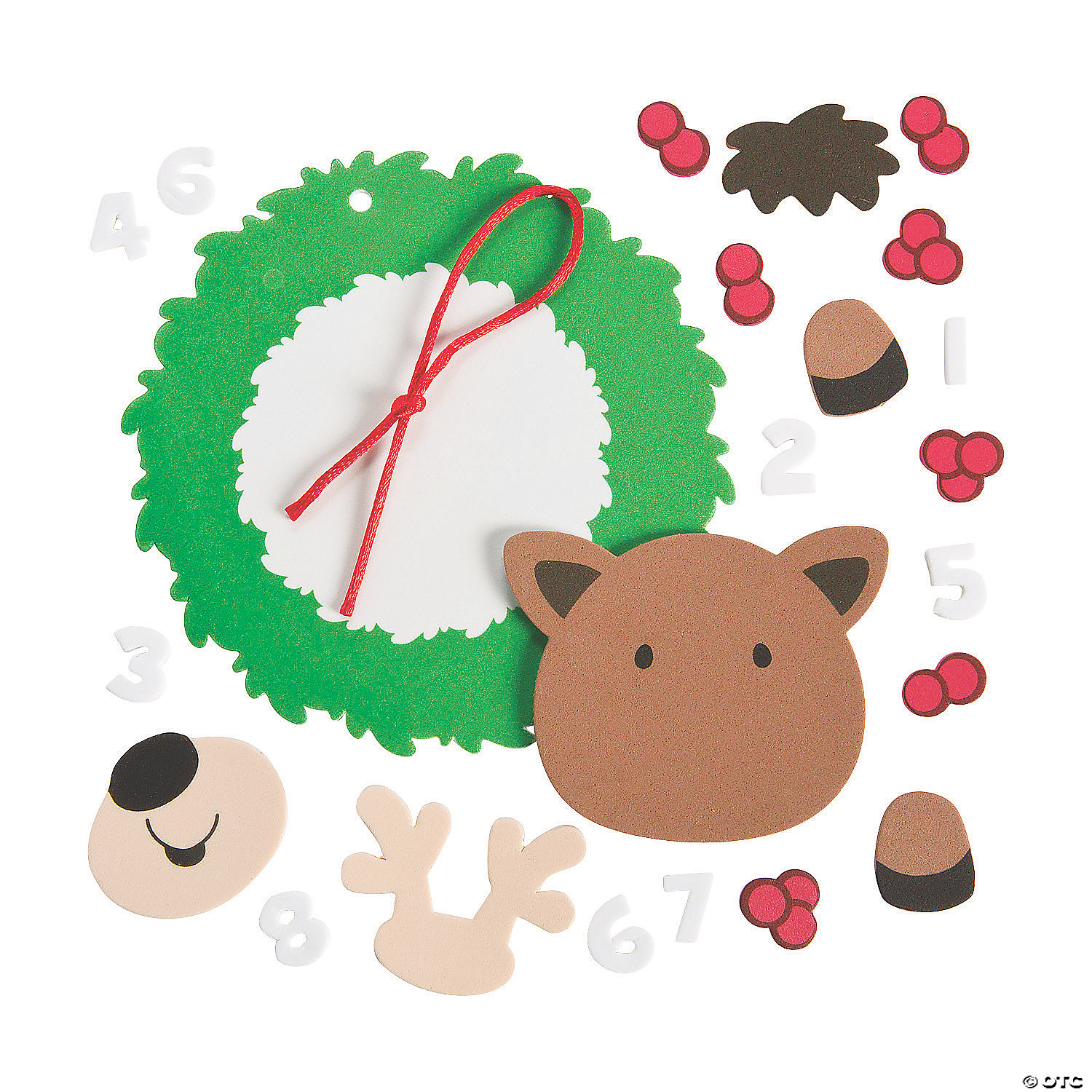 Dated Reindeer Ornament Craft Kit- ANY YEAR