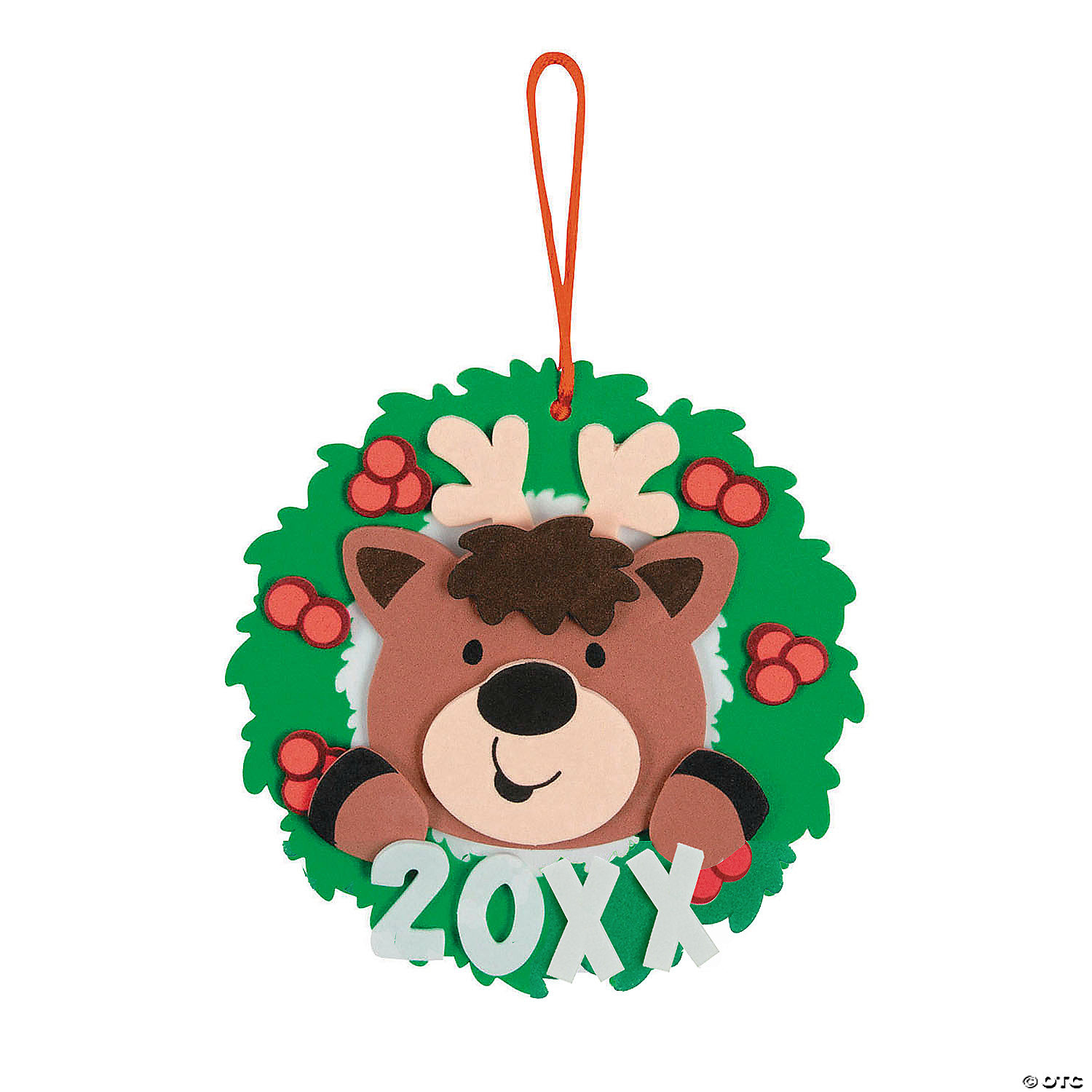Dated Reindeer Ornament Craft Kit- ANY YEAR