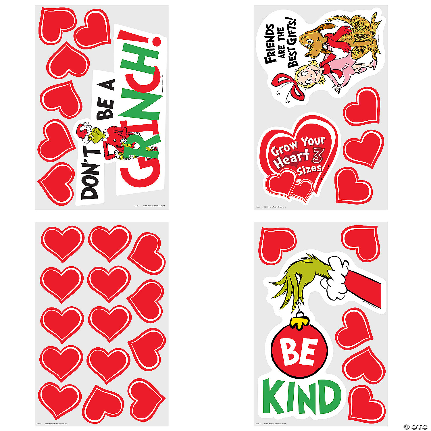 The Grinch Be Kind Classroom Decorating Kit