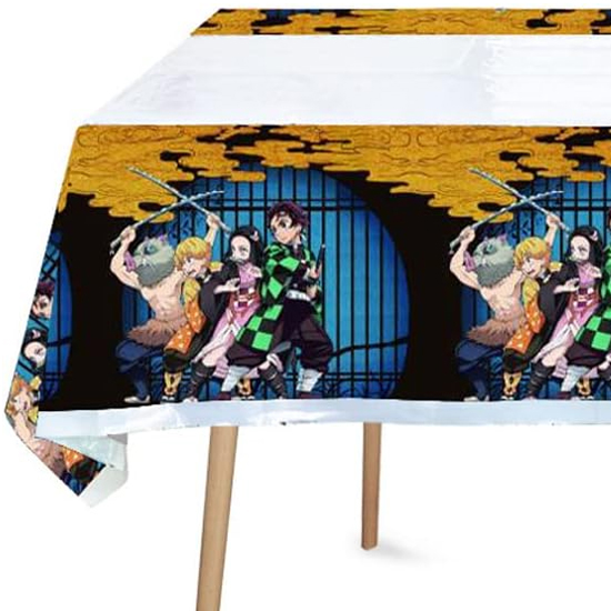 demon slayer birthday party table cover canada