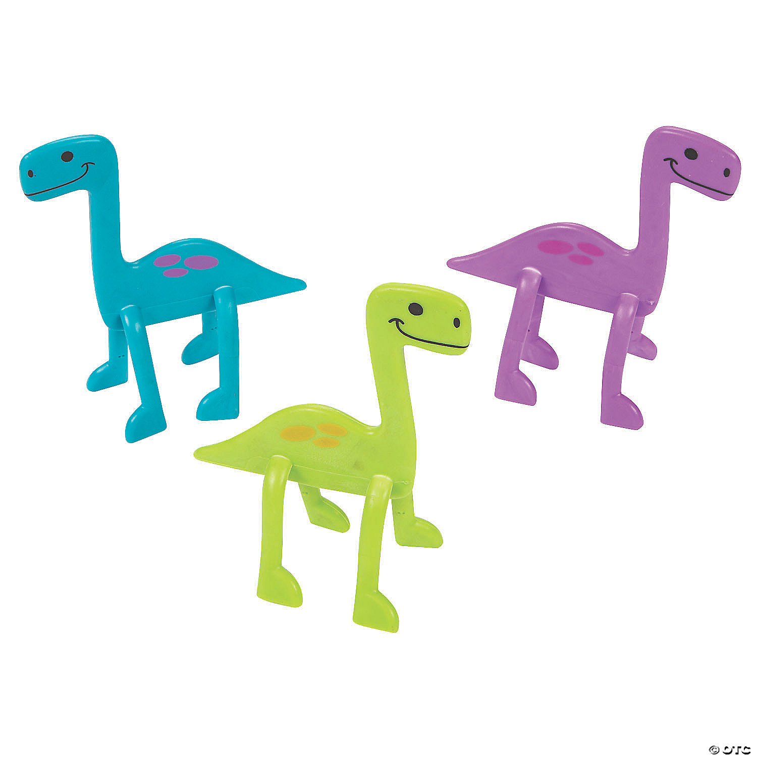 Dinosaur 3D Bendables - 24 Pack