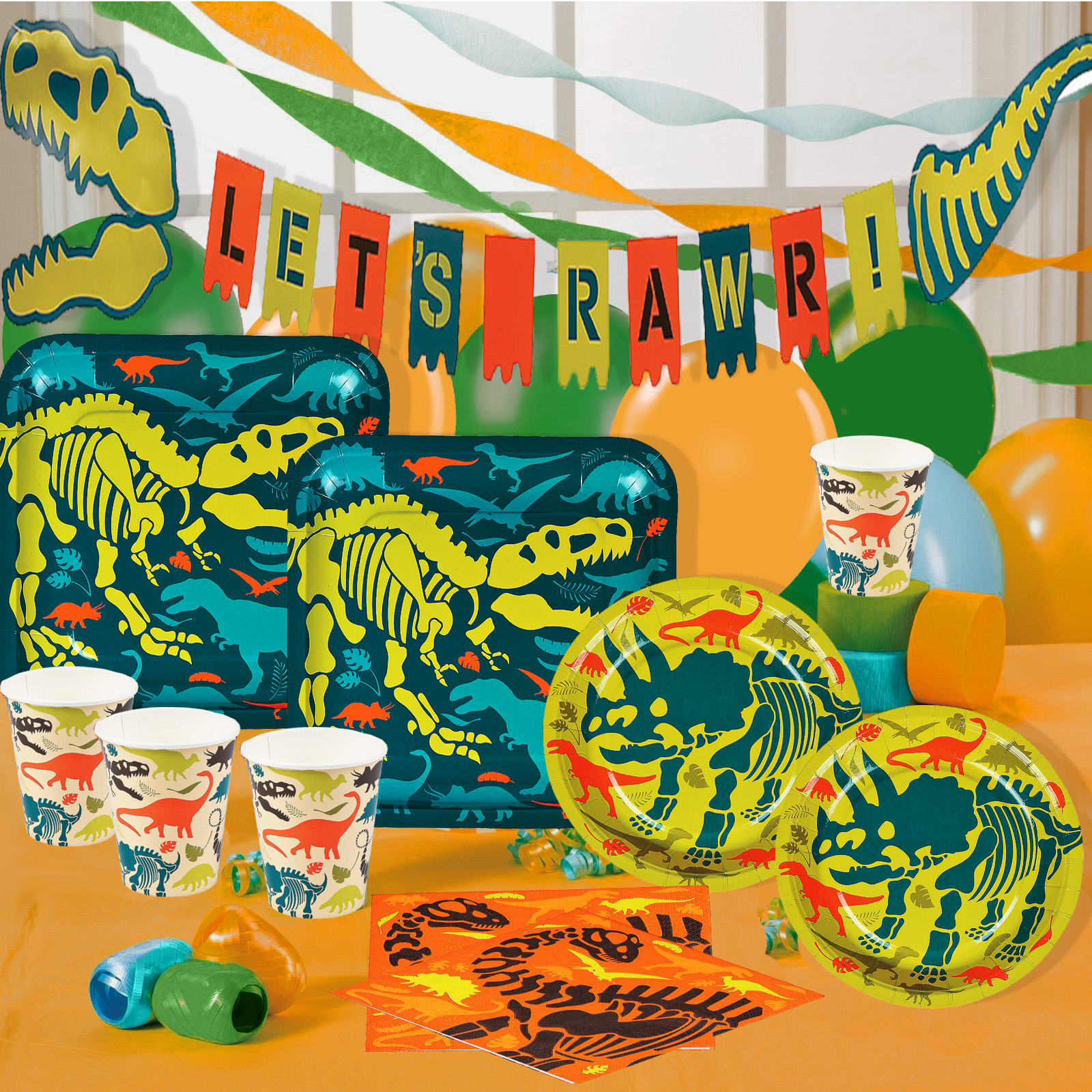 Dinosaur Birthday Party Decorations Canada | Shelly Lighting