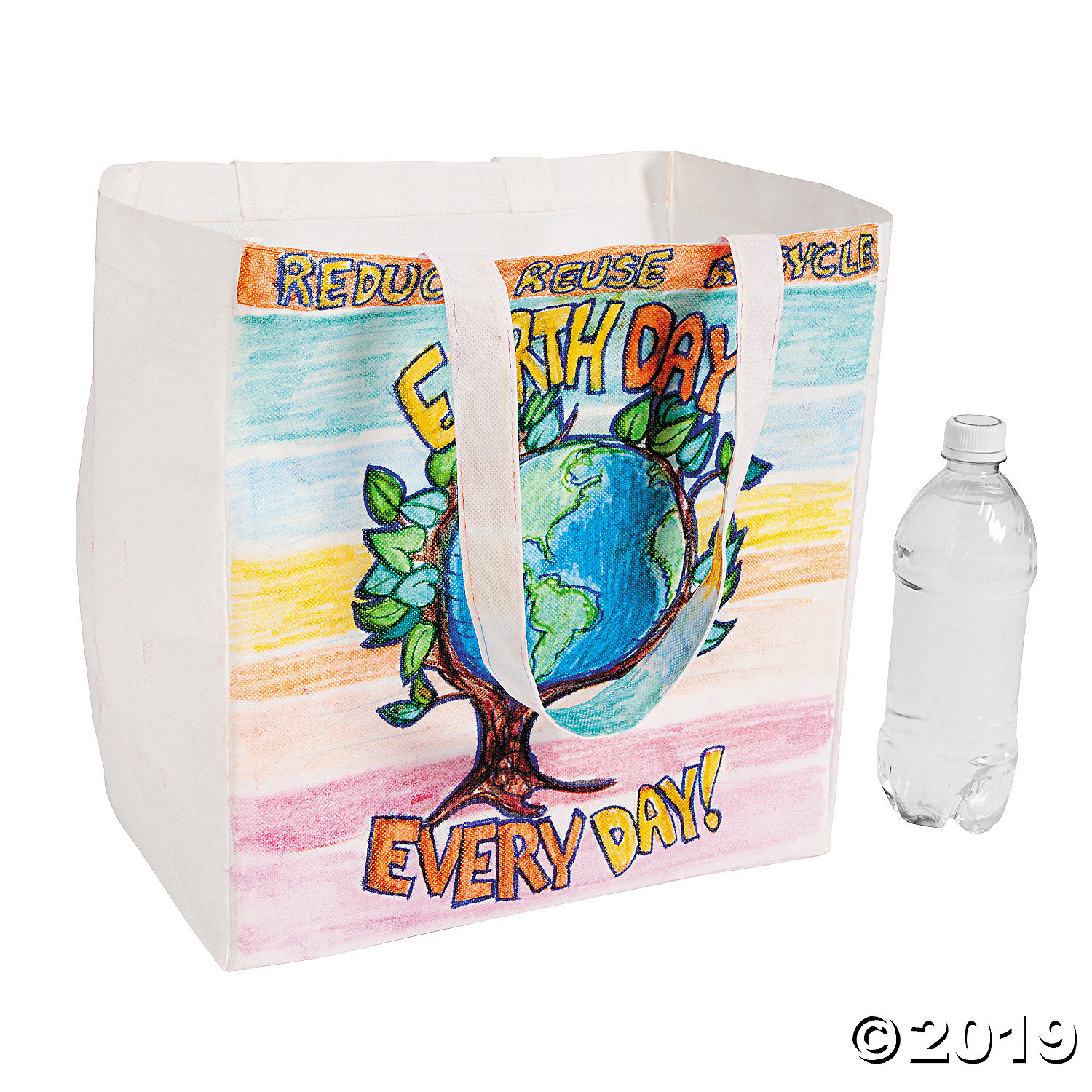 DIY Large Shopper Totes - 12Pk