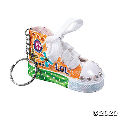 DIY Shoe Keychains - 12Pk