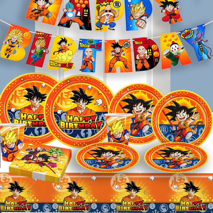 *Dragon Ball Z Birthday Party Pack for 10