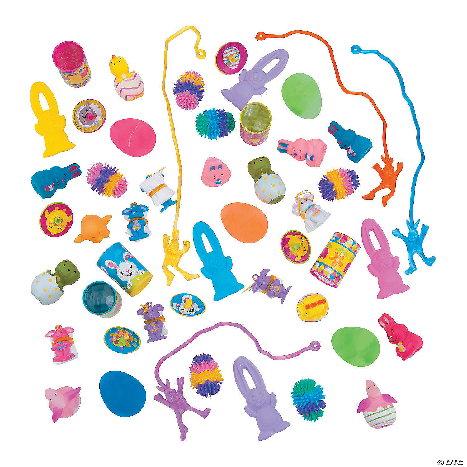 Easter Egg Toy Filler Assortment 50 Pack