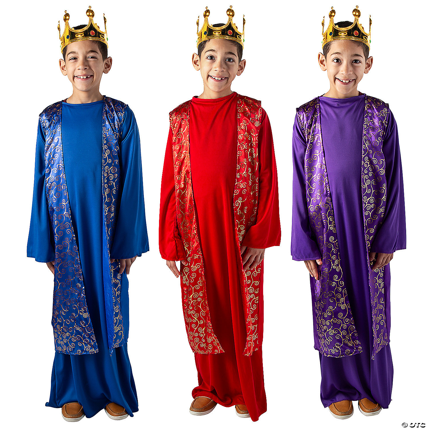 Kids Deluxe Wise Men Costume Kit Large/XL