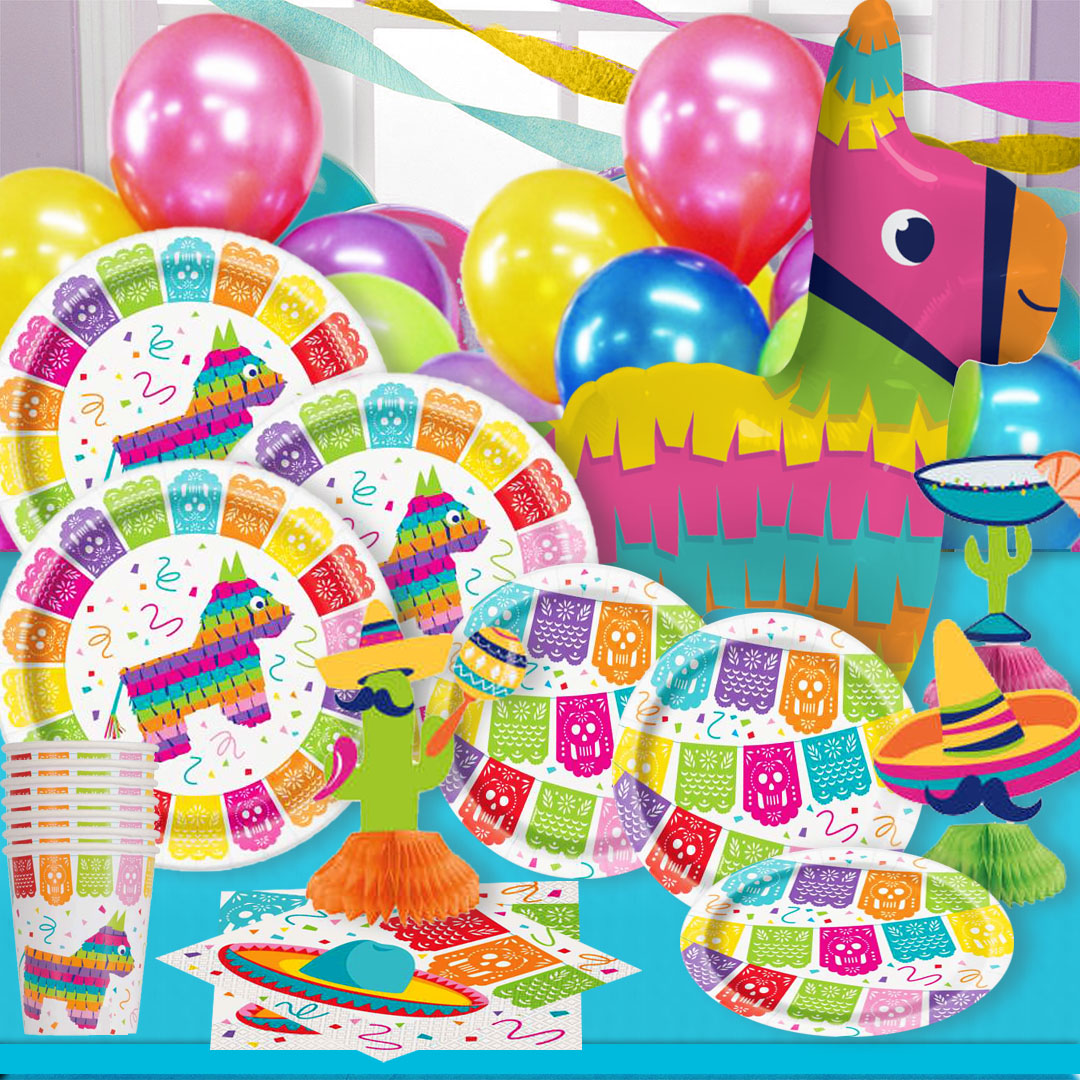 Fiesta Cinco De Mayo Party Supplies Party Supplies Canada Open A Party - roblox balloon video game banner cup plate birthday party decoration table cover ebay