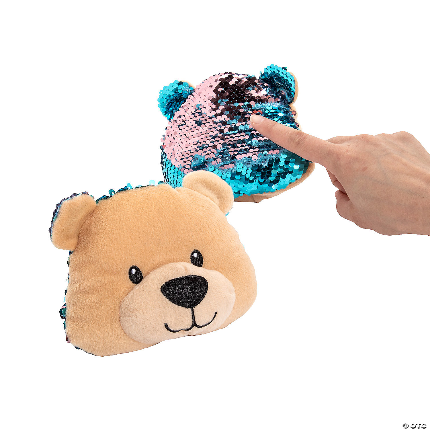 Flipping Sequin Plush Teddy Bears - 12pk