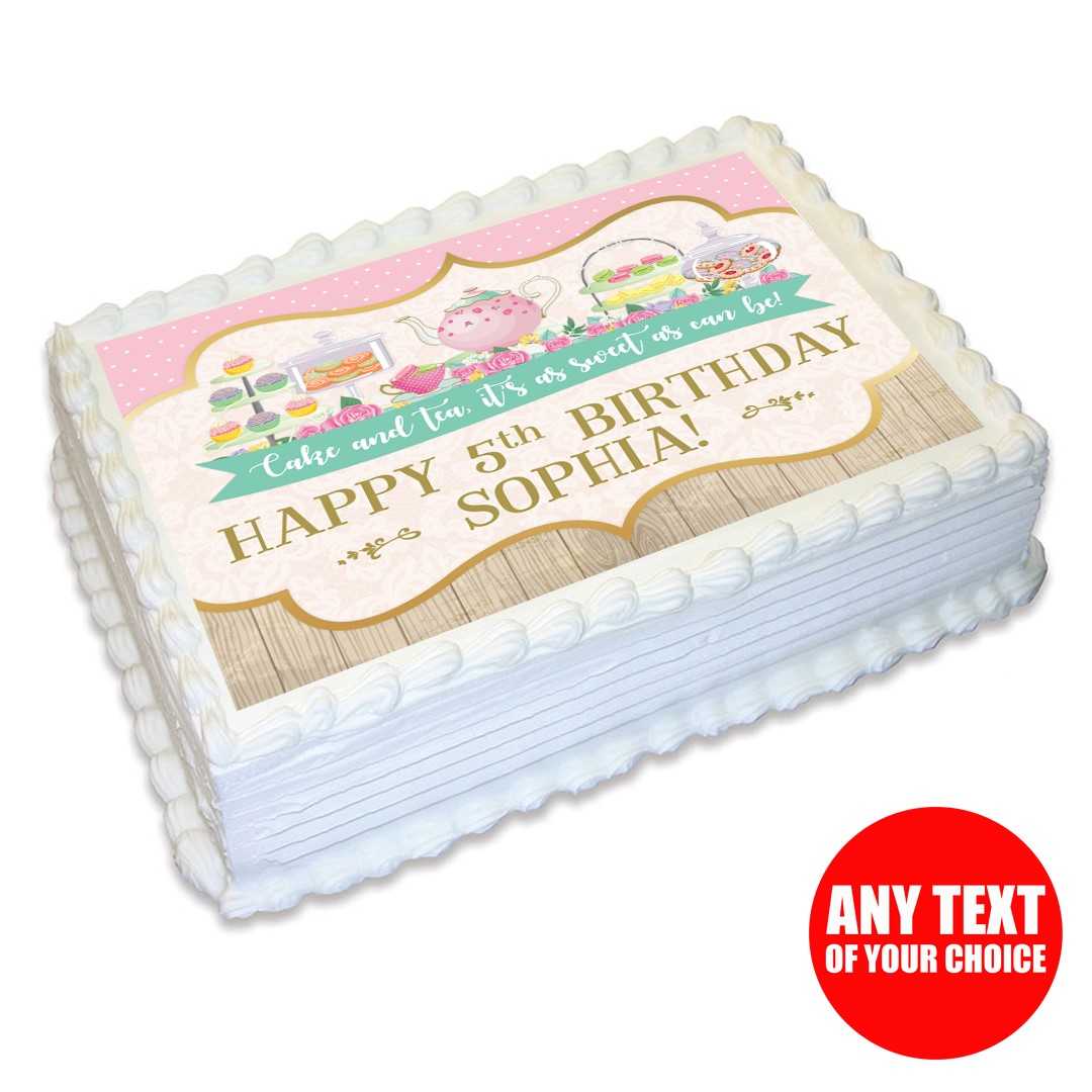 Tea Party Birthday Party Supplies Party Supplies Canada Open A Party - details about roblox birthday balloon box party banner cake cup plate bracelet cupcake topper