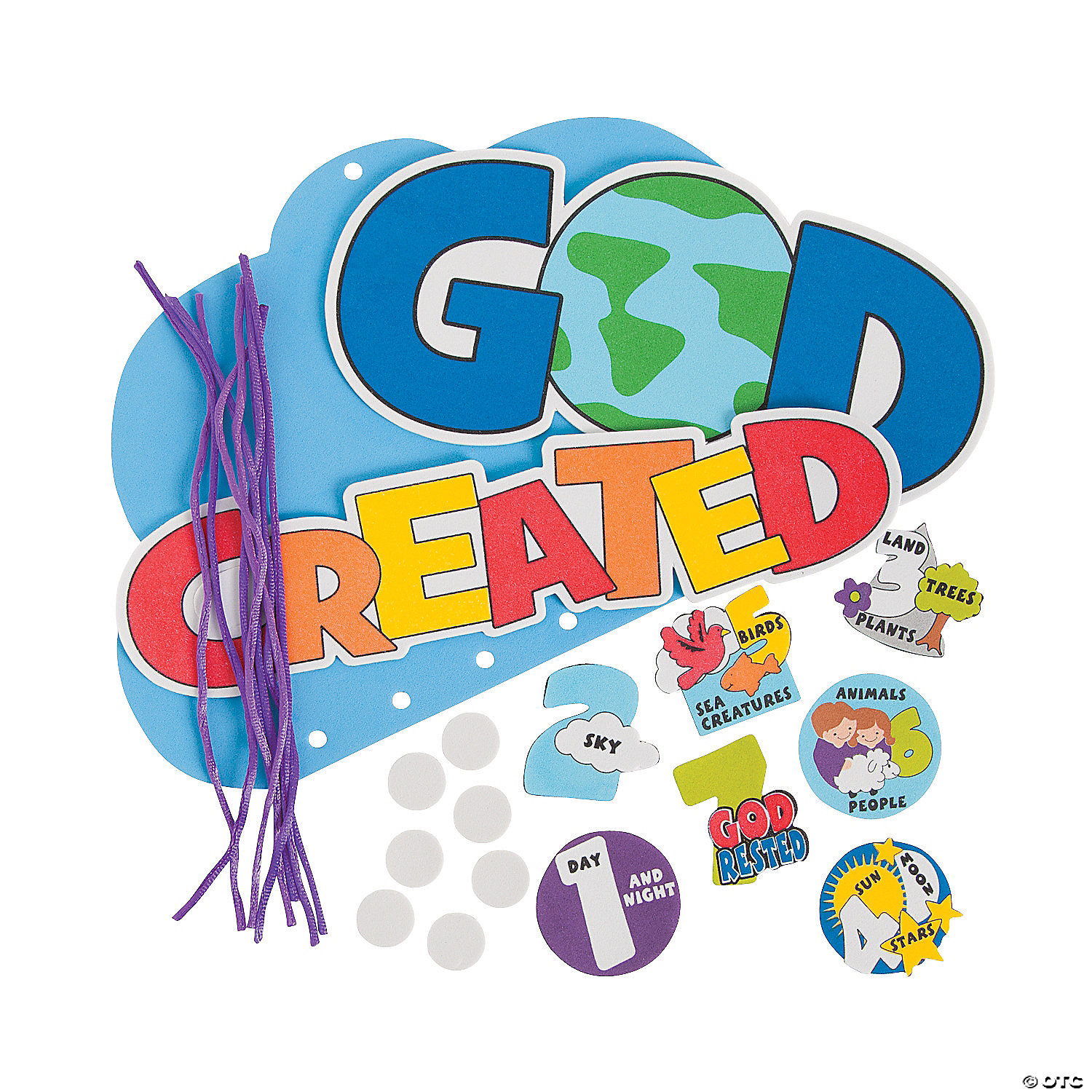 7 Days of Creation Mobile Craft Kit - 12Pk