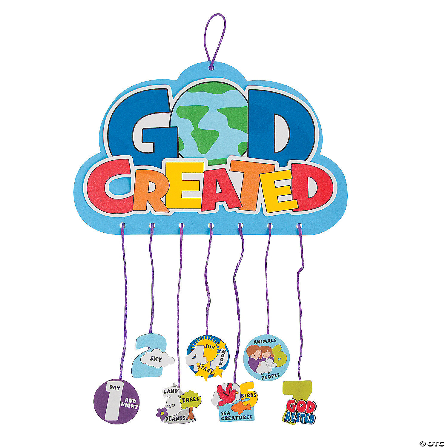 7 Days of Creation Mobile Craft Kit - 12Pk