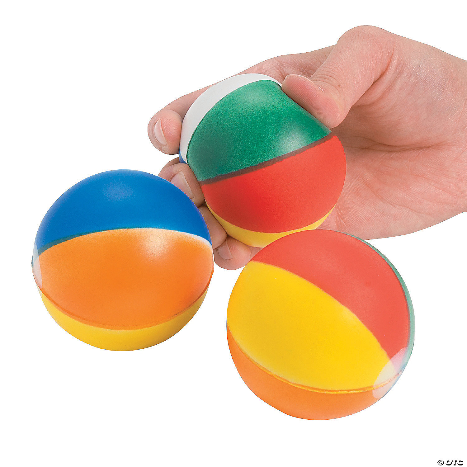 Foam Beach Stress Balls - 12Pk