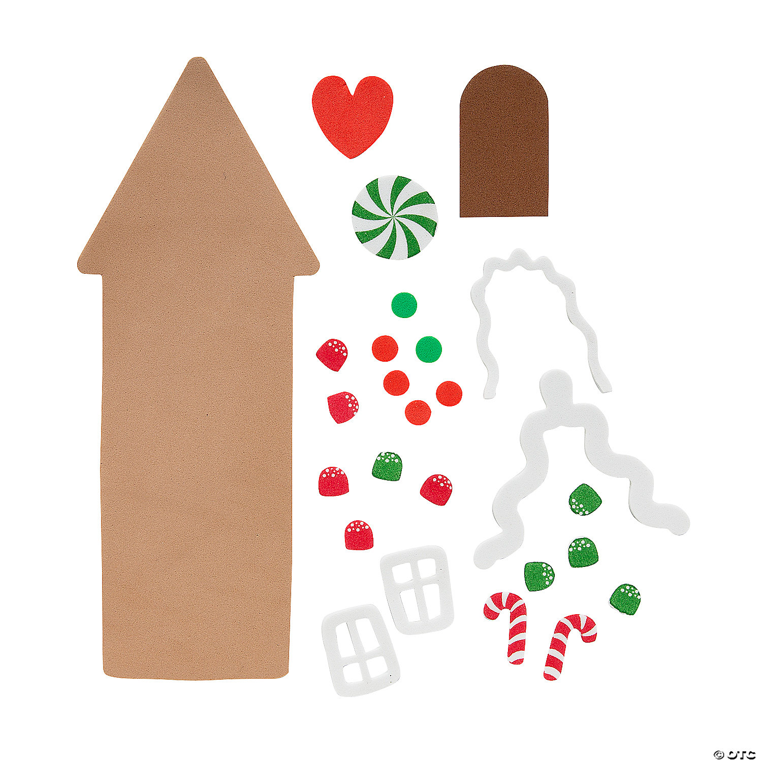 Gingerbread House Bookmarks Craft Kit