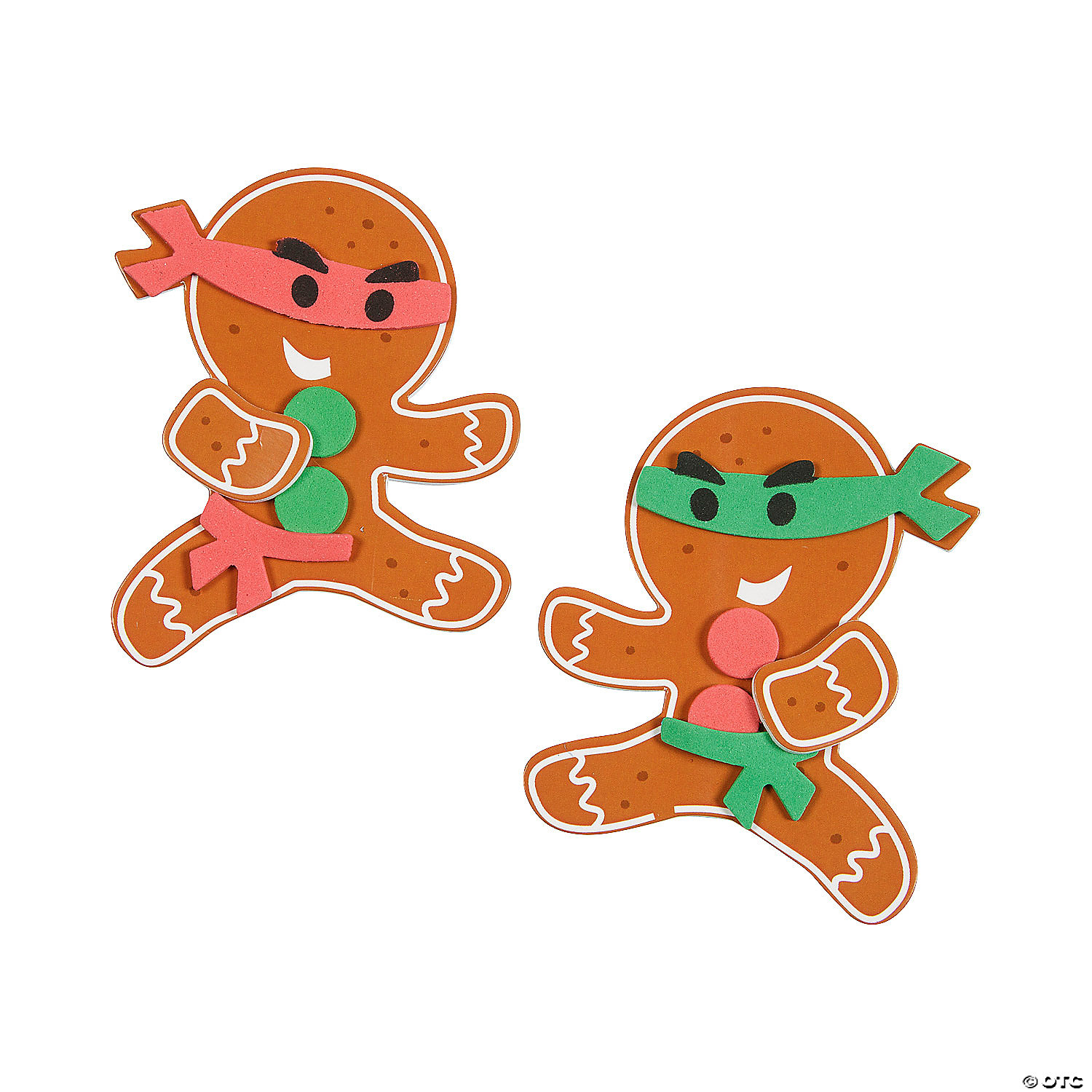 Christmas Ninjabread Man Craft Kit - 12 Pack