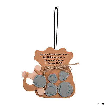 David & Goliath Ornament Craft Kit 12pk