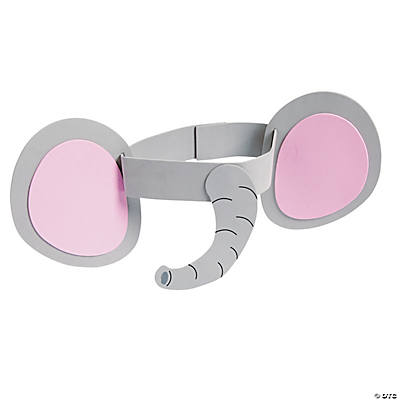 Foam Elephant Headband Craft Kit - 12 PK