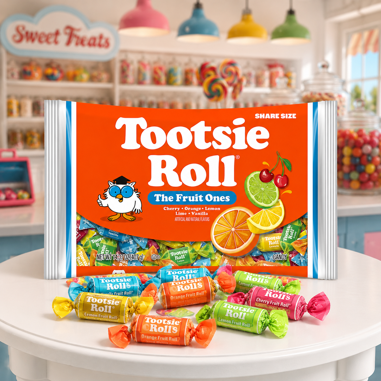 Tootsie Roll Fruit Rolls - 60 Pc