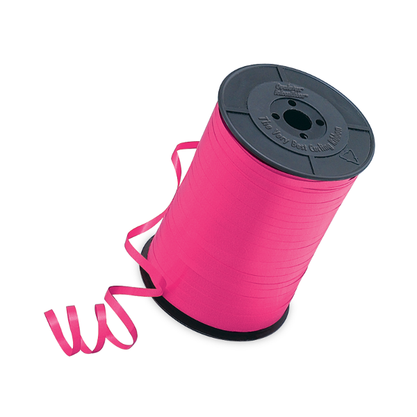 Curling Ribbon 100Yds-Hot Pink
