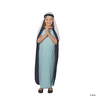 Girl's Mary Costume with Cape