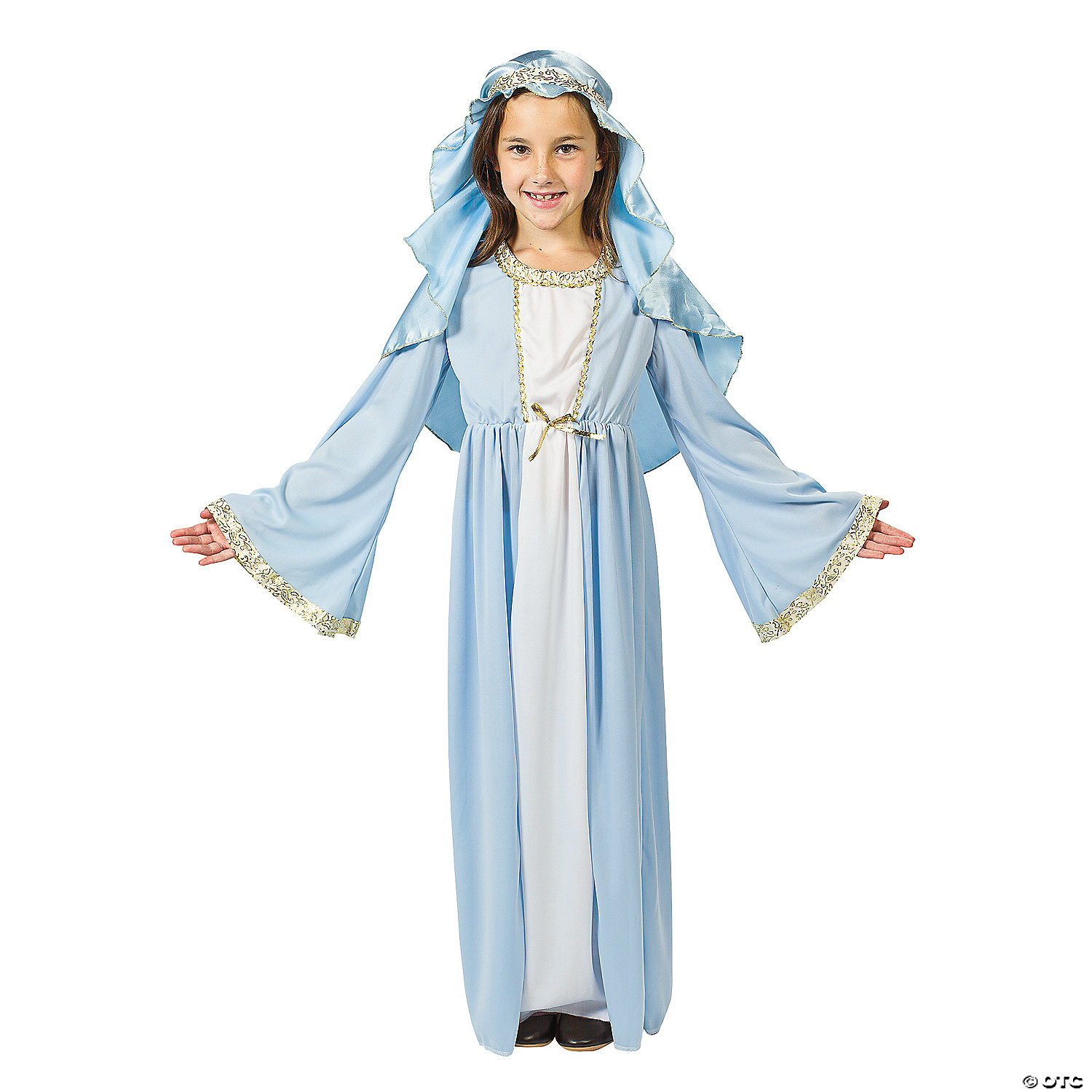 Nativity Mary Deluxe Costume - Child Medium