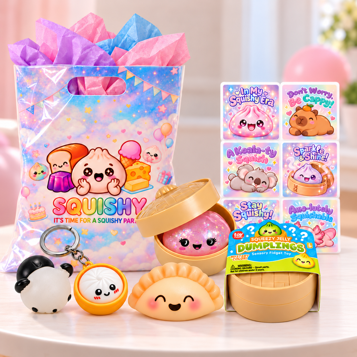 Dumpling Squishy Deluxe Loot Pack